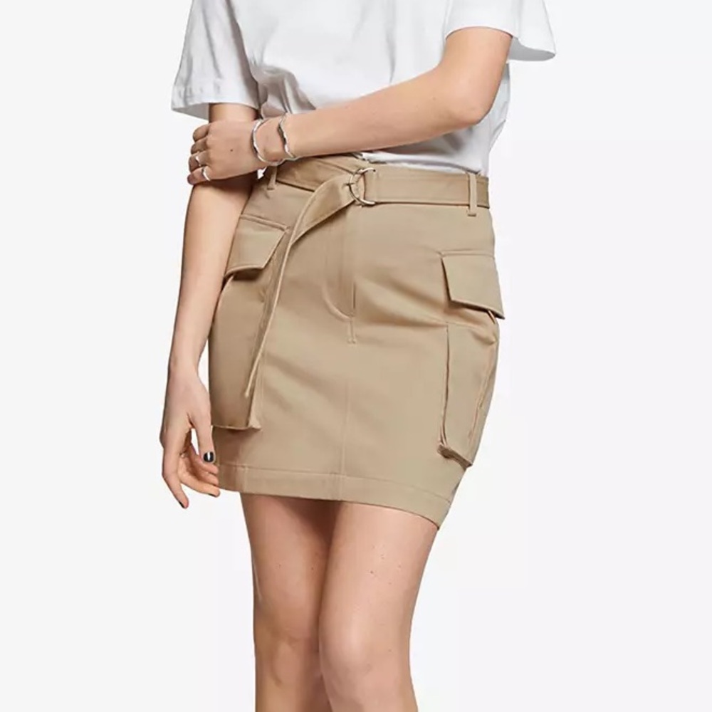 & Other Stories Cargo Mini Skirt in Tan